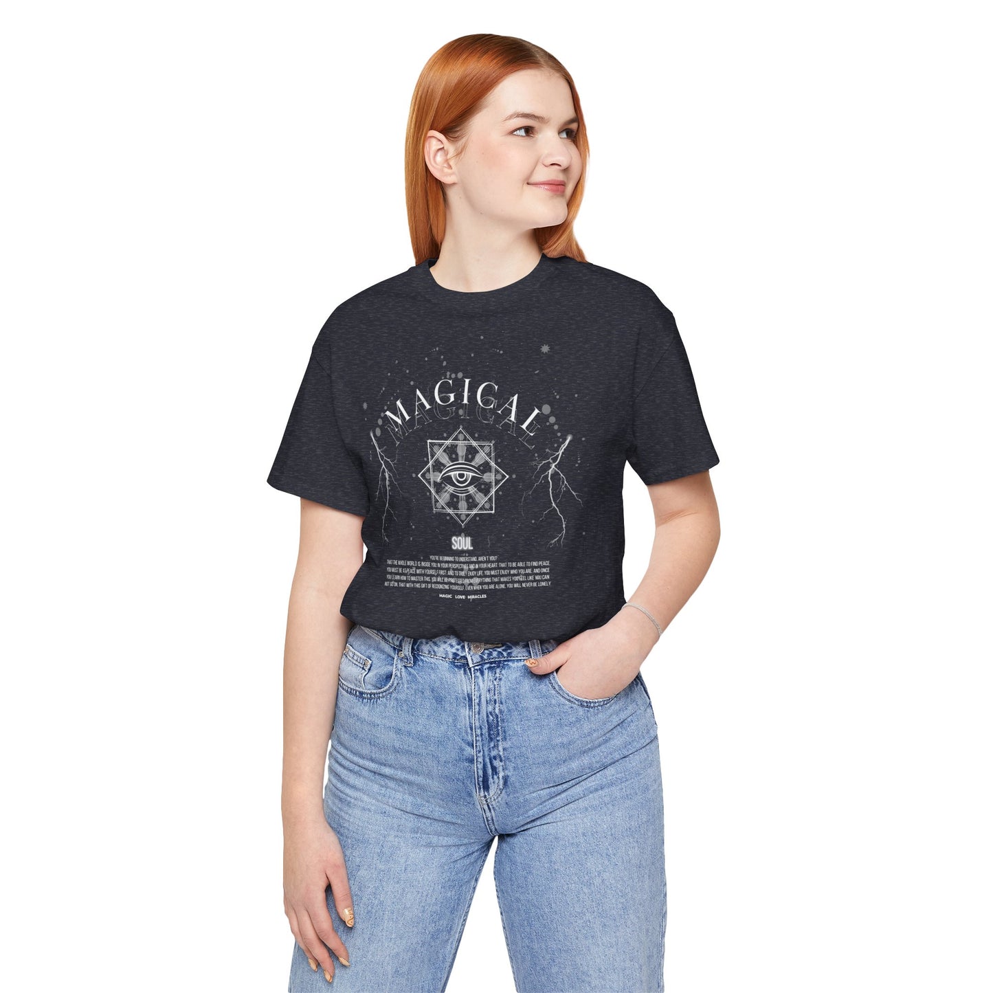 Magical Soul T-Shirt für Frauen – Spirituelle Mode mit Komfort, Ethik und Stil