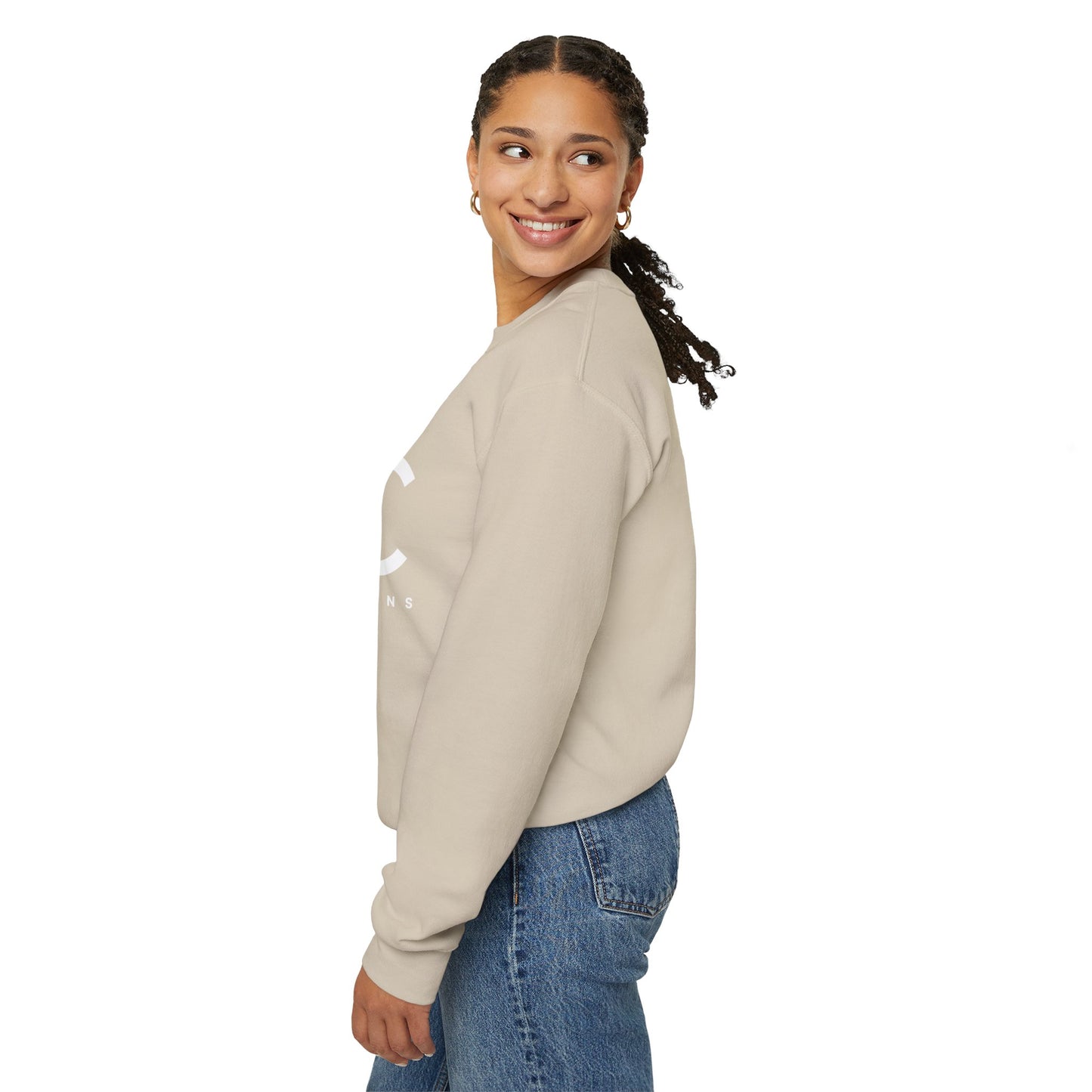Chic Happens" Damen-Sweatshirt – Dein Statement-Piece für Stil und Komfort