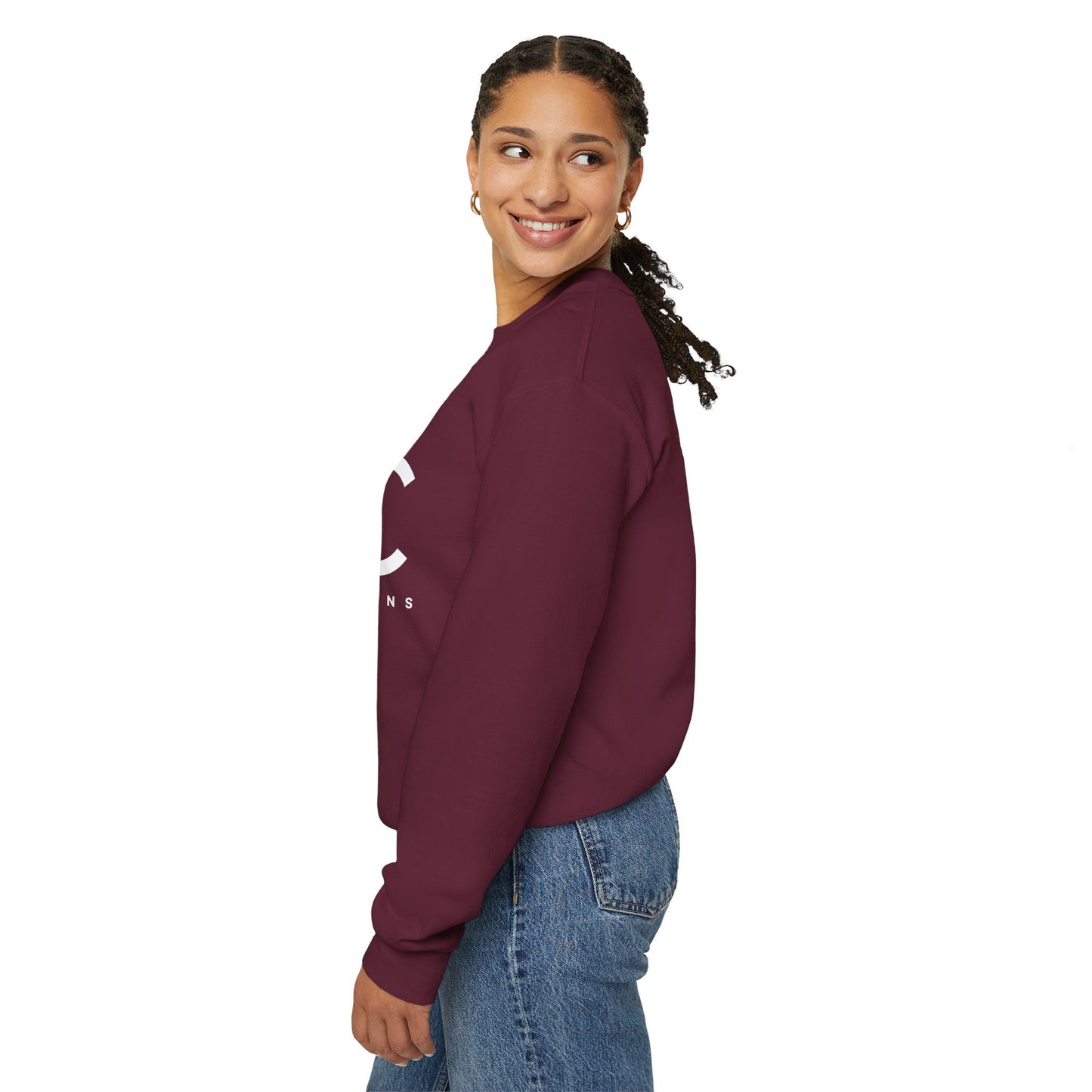 Chic Happens" Damen-Sweatshirt – Dein Statement-Piece für Stil und Komfort