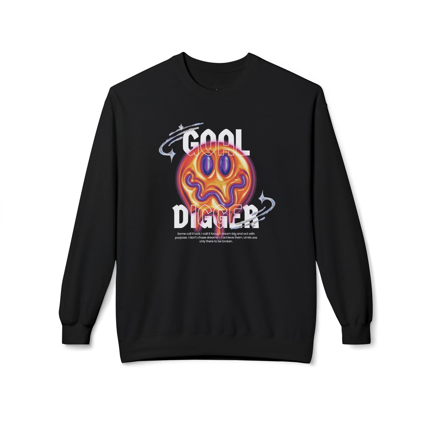 GOAL DIGGER Herren Sweatshirt – Für Männer, die Großes erreichen wollen