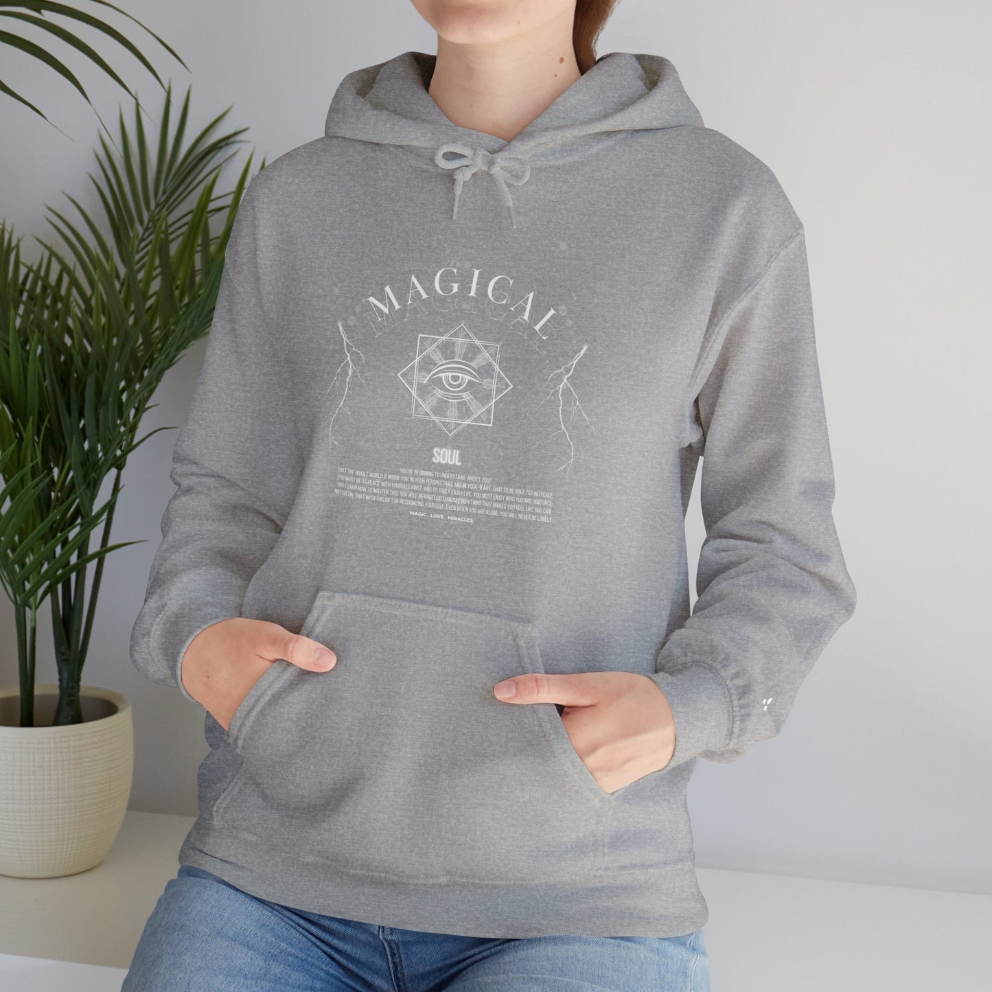 Magical Soul Damen-Hoodie – Spirituelle Wärme & Komfort für den Alltag