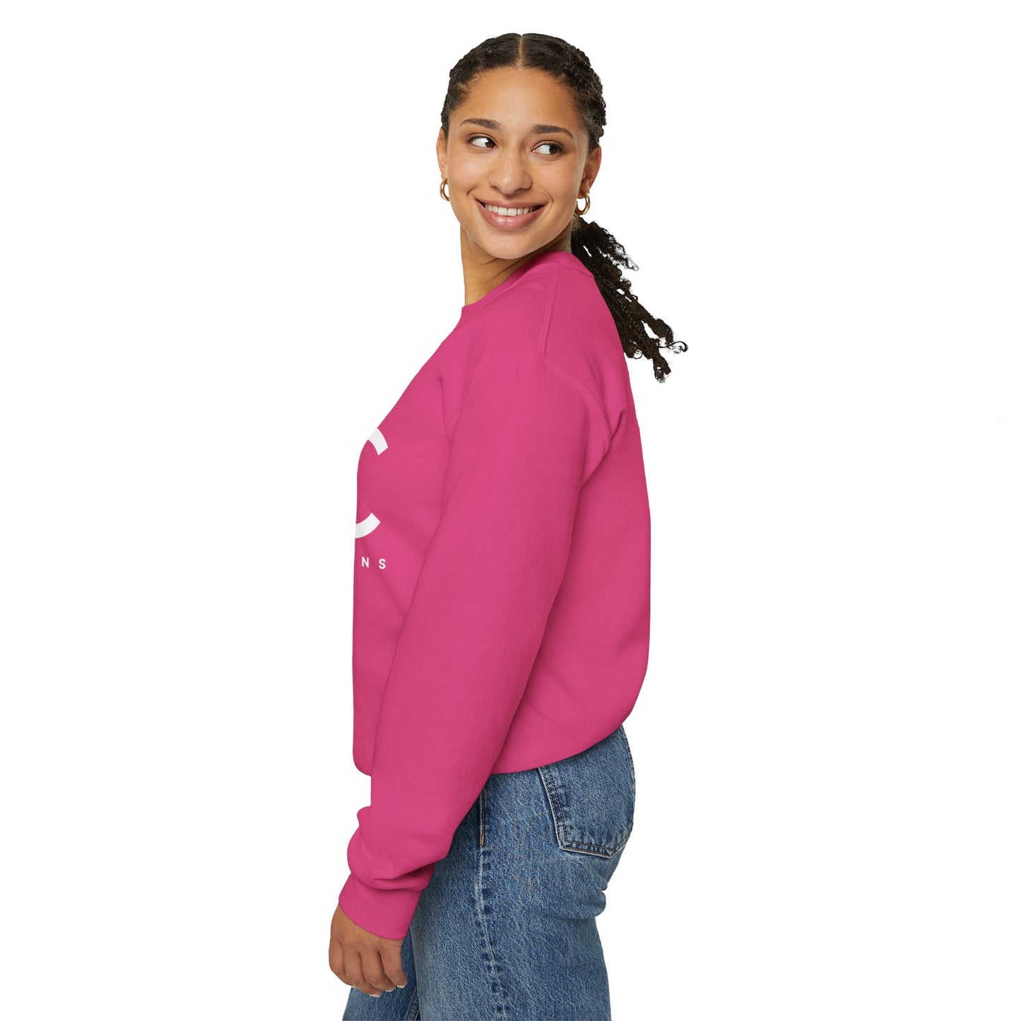 Chic Happens" Damen-Sweatshirt – Dein Statement-Piece für Stil und Komfort