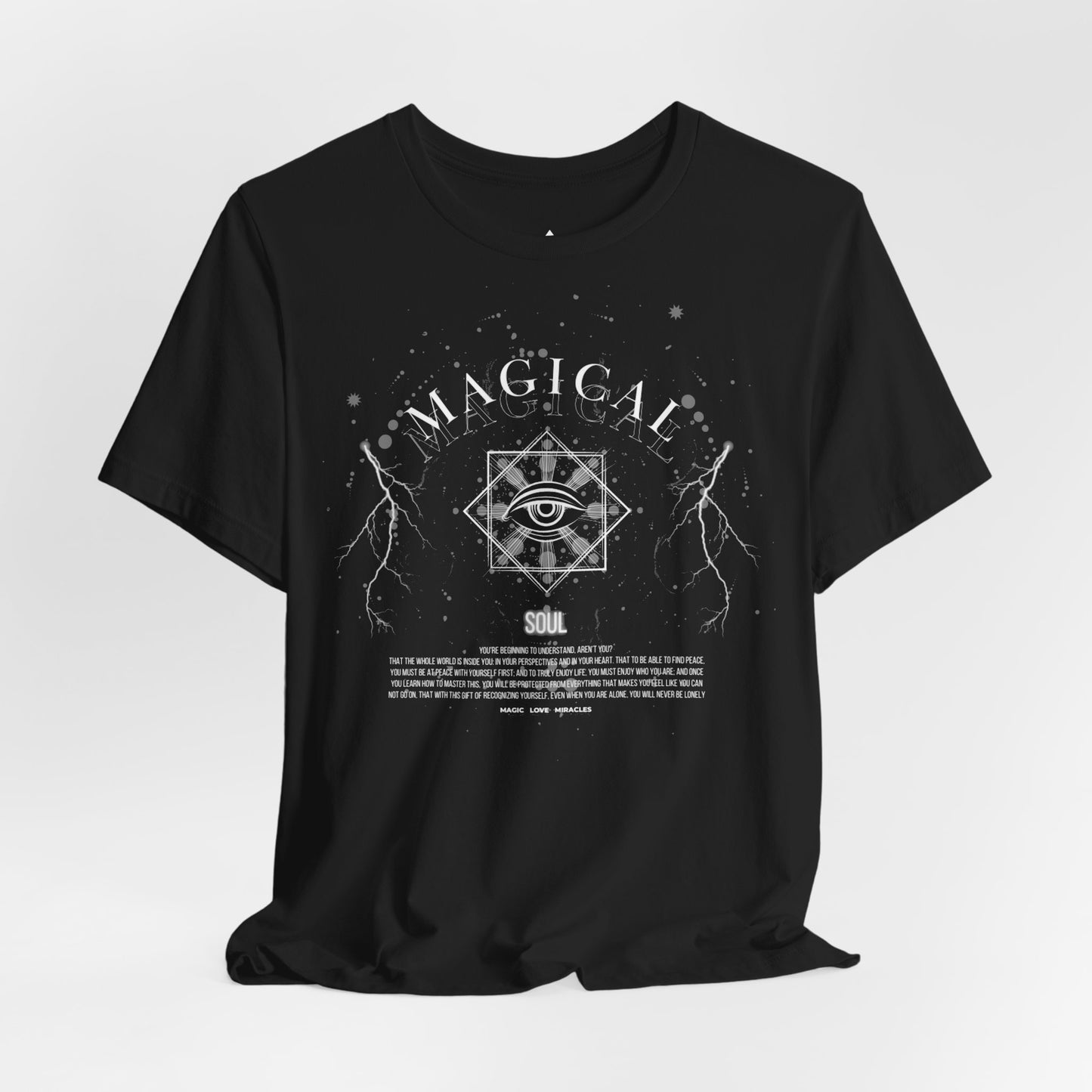 Magical Soul T-Shirt für Frauen – Spirituelle Mode mit Komfort, Ethik und Stil