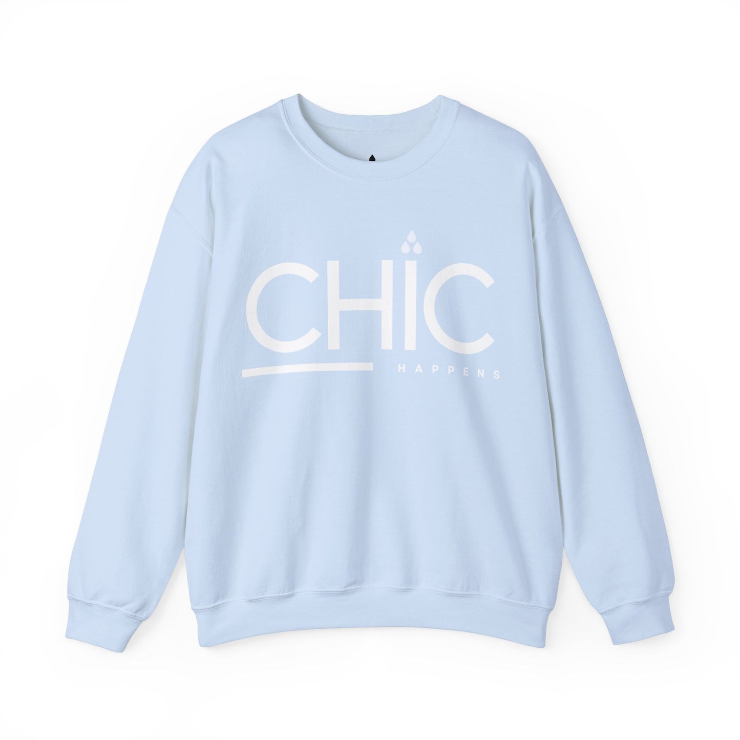 Chic Happens" Damen-Sweatshirt – Dein Statement-Piece für Stil und Komfort